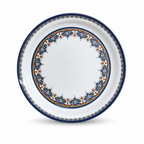 96 Pieces Melamine Round Serving Trays, Waven Design, 30 cm