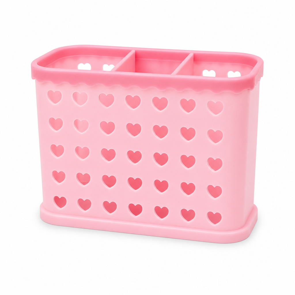 96 Pieces Plastic Multipurpose Desk Organizers Basket, Cutlery and Stationery Holder, 23 x 16 x 19 cm, 1 Piece