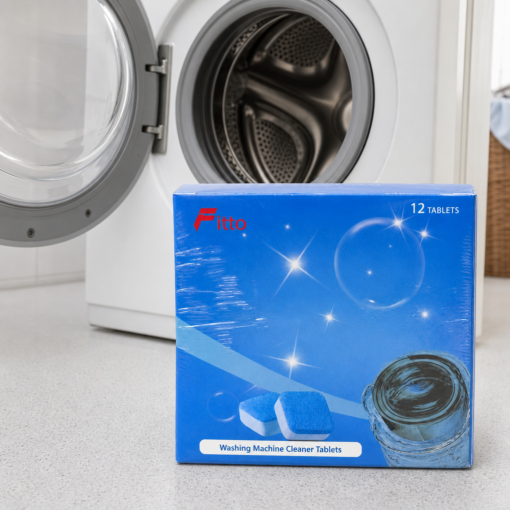 120 Pieces Washing Machine Cleaners Tablets, 12-Pack, 180g