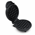 96 Pieces Mini Waffle Makers, 4.7 Inch Compact Waffle Cooking Appliance, Round Grid Plates, 1 Piece