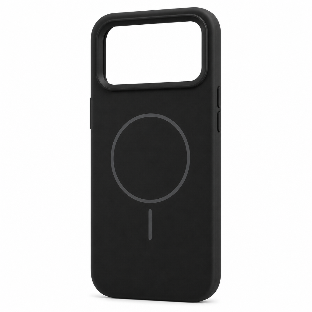 120 Pieces Phone Cases for 16 Pro Max, Black Silicone Magnetic Cover with Raised Camera Protection