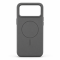120 Pieces Silicone Magnetic Phone Cases for 14 Pro Max, Gray, Raised Camera Protection
