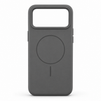 120 Pieces Silicone Magnetic Phone Cases for 14 Pro Max, Gray, Raised Camera Protection