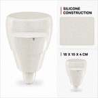 120 Pieces Silicone Door Stoppers, Off-White, 1 Piece