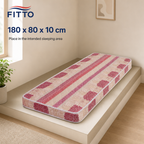 48 Pieces Foam Mattresses, 180 x 80 x 10 cm, Single Mattress for Home Sleeping Spaces