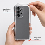 240 Pieces Clear Protective Phone Cases with Reinforced Corners, Single Piece