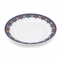 120 Pieces Melamine Dinner Plate, 10 Inch, White