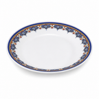 120 Pieces Melamine Dinner Plate, 10 Inch, White