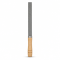 120 Pieces Metal Hand Files with Wooden Handle, 8 Inch, Silver and Natural Wood, 1 Piece
