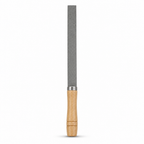 120 Pieces Metal Hand Files with Wooden Handle, 8 Inch, Silver and Natural Wood, 1 Piece