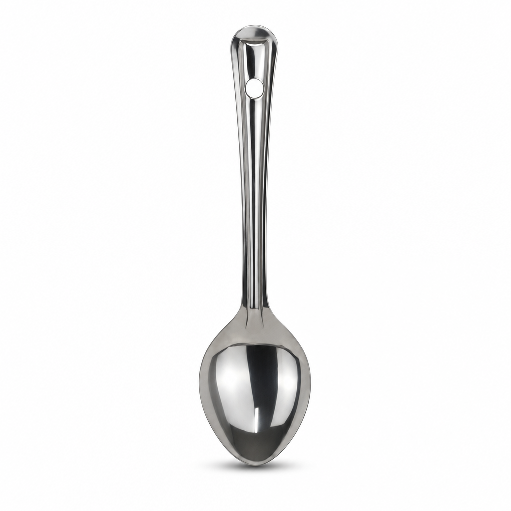 120 Pieces Stainless Steel Basting Spoon No. 4, 23 cm Kitchen Cooking Utensils