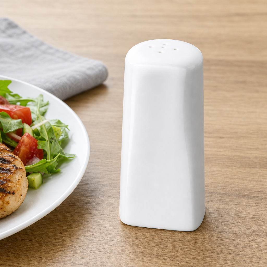 96 Pieces Salt Shakers, White, 10 x 5 x 5 cm