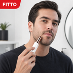 120 Pieces Electric Facial Hair Remover and Trimmer, White, 1 Piece