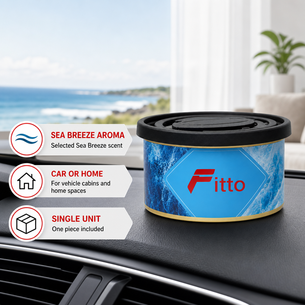 96 Pieces Car Air Fresheners, Sea Breeze Scent, Car and Home Fragrance Tin, 1 Piece