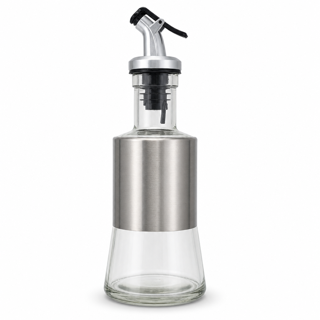 144 Pieces Soap Dispensers with Pump, Clear Body and Silver Finish, 1 Piece