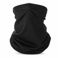 120 Pieces Sports Face and Neck Mask, Black Neck Gaiter for Outdoor Training