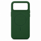 120 Pieces Silicone Magnetic Phone Cases with Raised Camera Protection for 17 Pro, Green