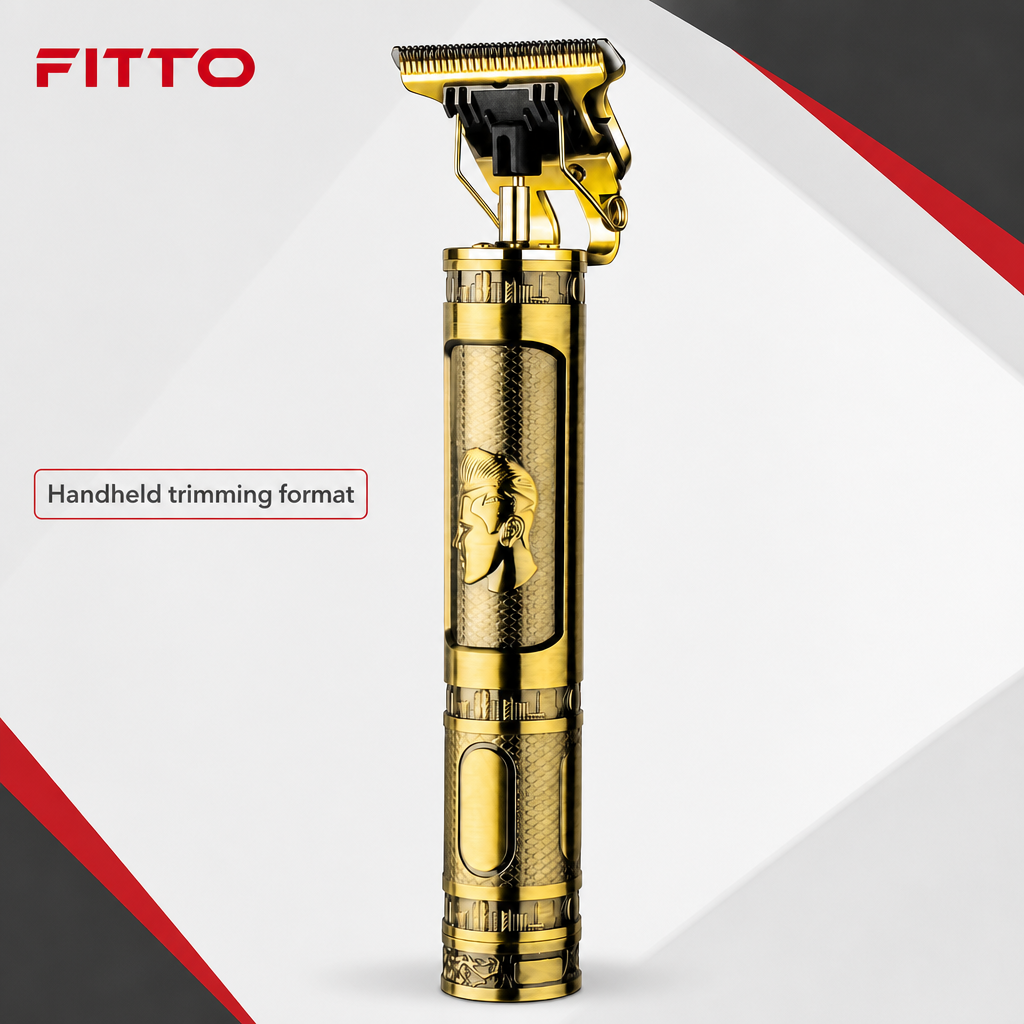 96 Pieces USB Rechargeable Hair Trimmer, Gold Professional Cordless Grooming Tool