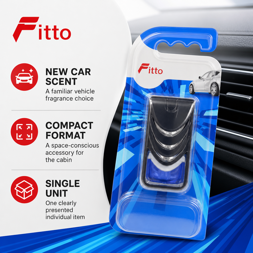 96 Pieces Car Air Fresheners, New Car Scent, Blue Hanging Fragrance for Vehicle Interior