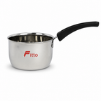 72 Pieces Stainless Steel Deep Saucepan with Handle, 17 cm