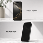 120 Pieces 360-Degree Privacy Tempered Glass Screen Protectors, Black, for 16 Pro