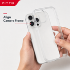 144 Pieces Phone Cases, Crystal Clear Transparent Cover with Raised Camera Frame for Plus-Size Smartphone