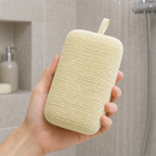 240 Pieces Rectangular Bath Sponges, Off-White, 14 × 10 cm, 1 Piece