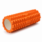 72 Pieces Textured Foam Yoga Roller, 44 cm, Orange, Cylindrical Fitness Recovery Tool