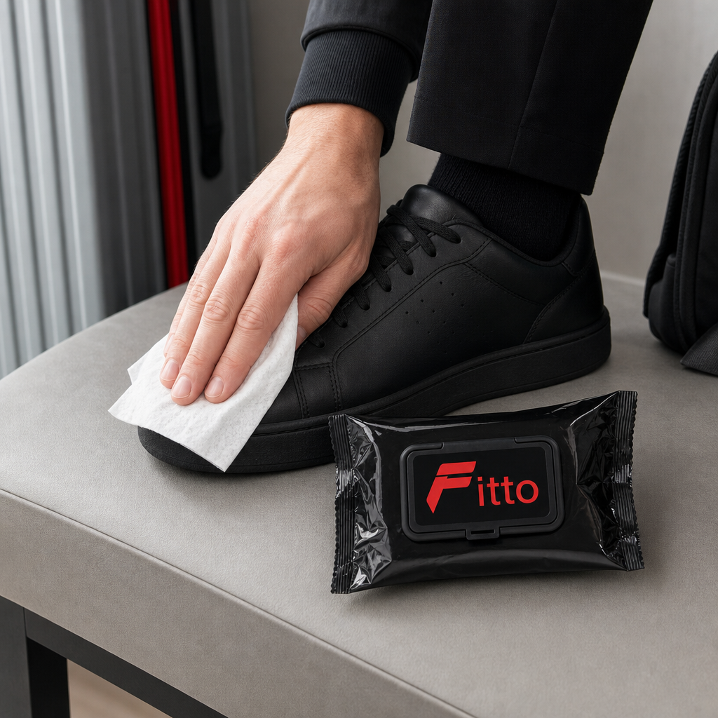 96 Pieces Shoe Shine Wipes, Portable Shoe Cleaning Pack for Quick Footwear Care