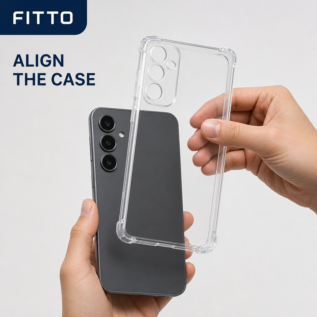 240 Pieces Clear Anti-Burst Protective Phone Cases with Reinforced Corners for Smartphone