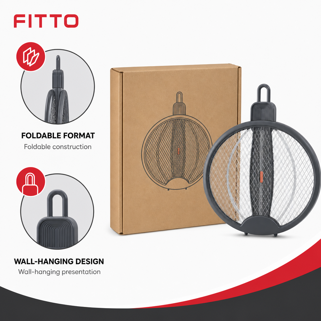72 Pieces Mosquito Swatter and Foldable Mosquito Lamp, Wall Hanging Pest Control Devices