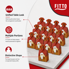 96 Pieces Candy Favor Boxes, Gold and Red Haq Al Laila Design, 14.5 × 9.5 × 28 cm, Set of 12