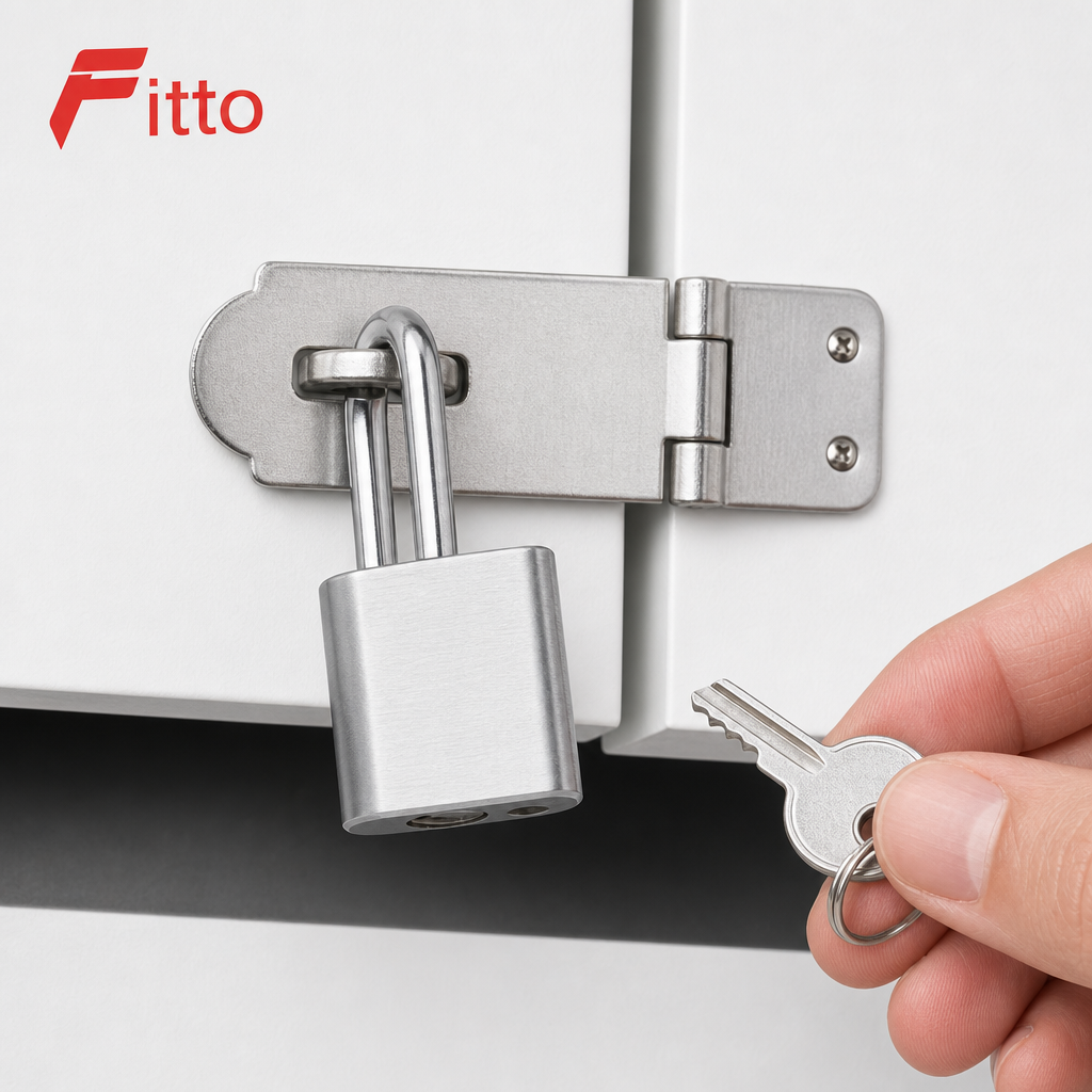 120 Pieces Mini U-Shackle Padlock with Keys, 4 cm, Silver, 1 Set