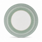 72 Pieces Round Woven Serving Trays, 50 cm, Sage Green Decorative Tabletop Tray