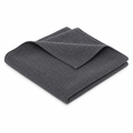 120 Pieces Waffle-Weave Microfiber Cleaning Cloth, 40 x 40 cm, Grey