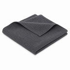 120 Pieces Waffle-Weave Microfiber Cleaning Cloth, 40 x 40 cm, Grey