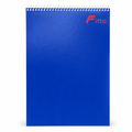 144 Pieces Spiral Notebook, Executive Size 210 × 295 mm, 70 Sheets, Blue Cover