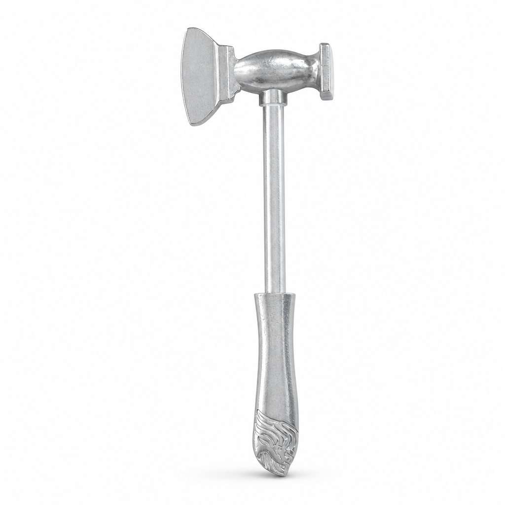 96 Pieces Aluminium Meat Tenderizer and Stainless Steel Chopper, 27 x 12 cm, 1 Piece