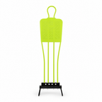 48 Pieces Metal Frame Soccer Training Mannequins, 175 cm, Neon Green, 1 Piece