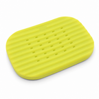 120 Pieces Flexible Silicone Drainage Soap Dish, 1 Piece, Assorted Colour, 18 x 12 x 3 cm
