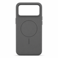 120 Pieces Silicone Magnetic Phone Cases with Raised Camera Protection, Gray
