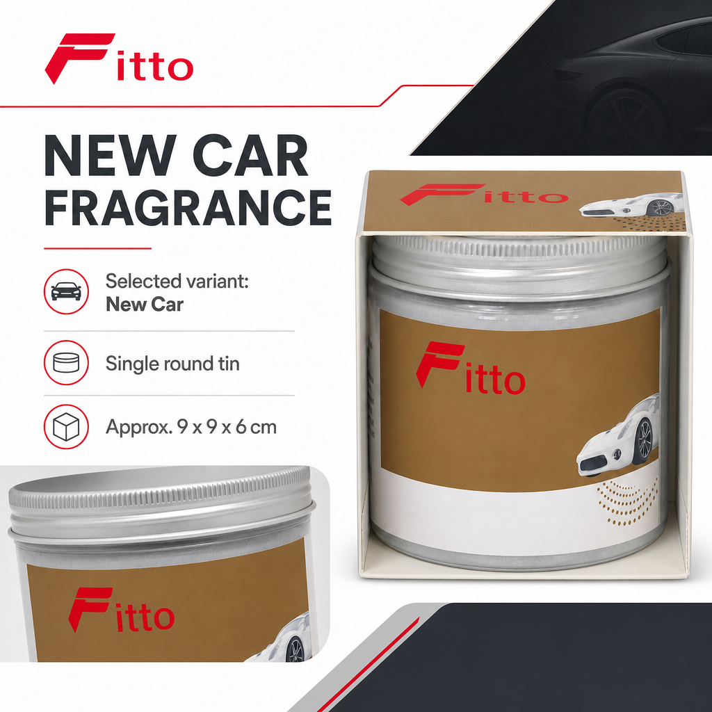96 Pieces Car Air Fresheners, Natural Essential Oil Fragrance, New Car Scent, Single Tin for Vehicle Interior