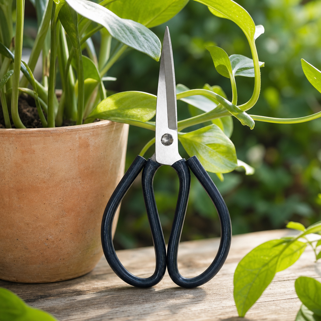 120 Pieces Garden Scissors, Heavy-Duty Pruning Shears, Black and Silver, 26 cm, 1 Piece