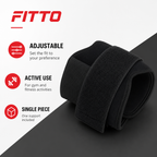 96 Pieces Wrist Support for Gym and Fitness, Adjustable Black Wrist Brace, Single Piece