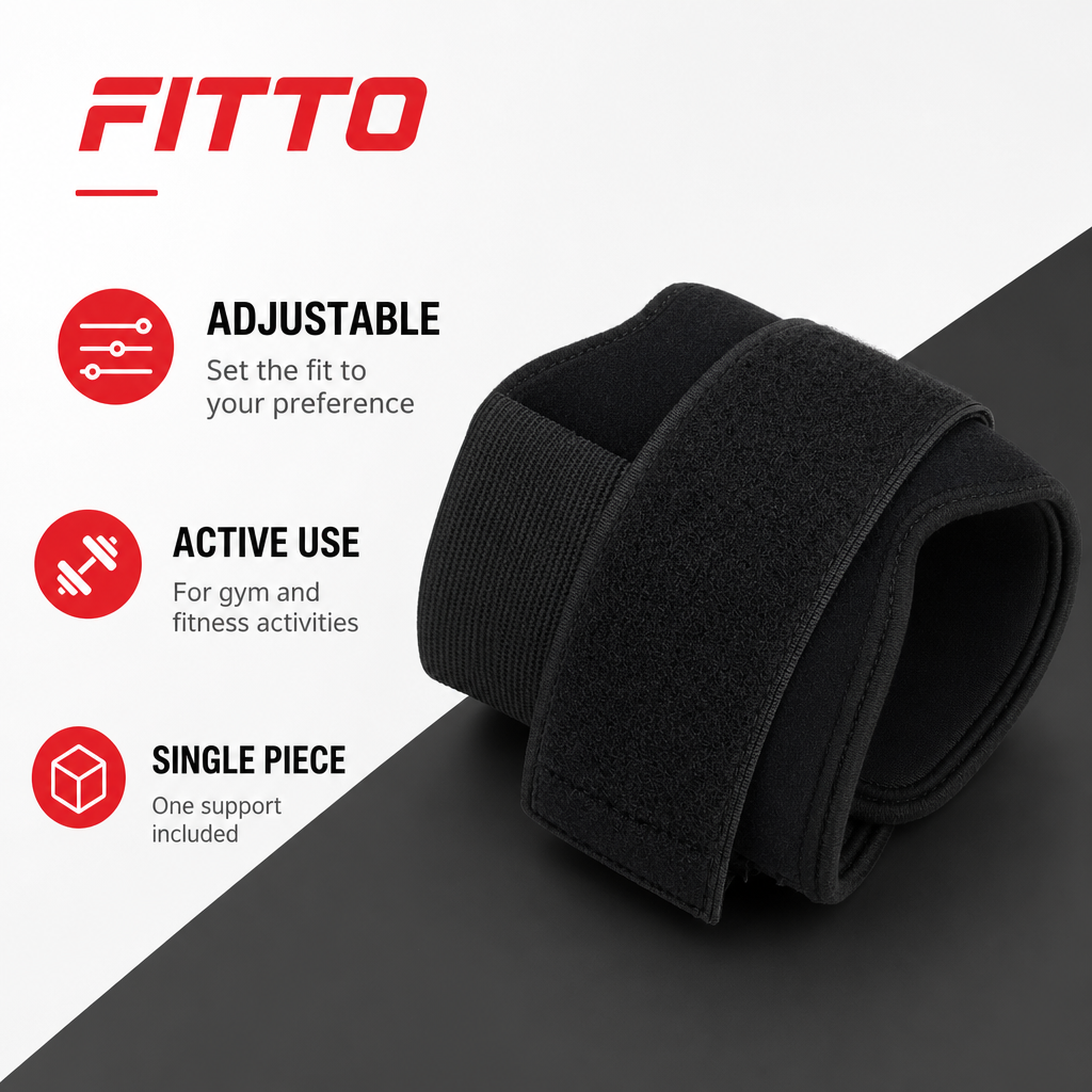 96 Pieces Wrist Support for Gym and Fitness, Adjustable Black Wrist Brace, Single Piece