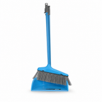 96 Pieces Long Handle Broom and Dustpan Set, 95 cm, Assorted Colour