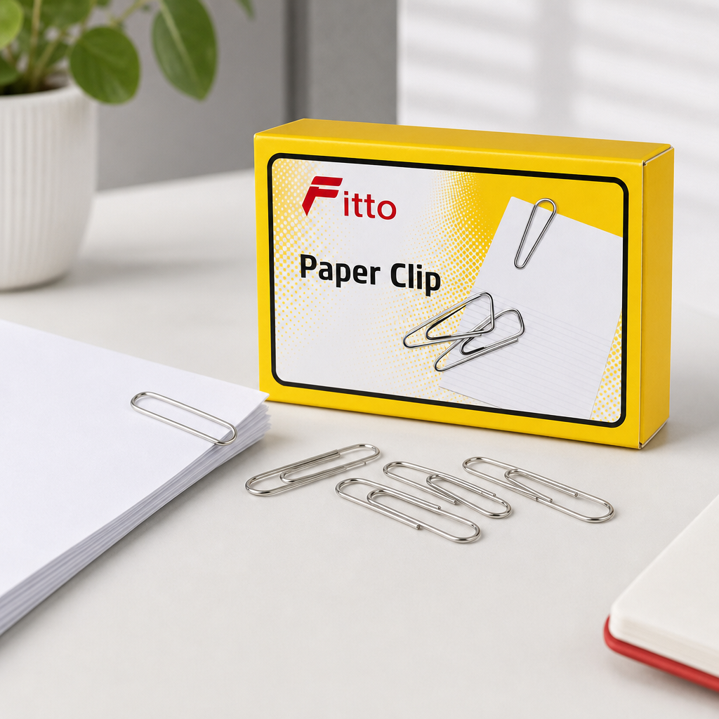 240 Pieces Paper Clips, 31 mm Silver, 100 Pieces for Office, School and Document Organization