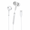 120 Pieces USB-C Wired Earphoneses with Microphone, HiFi Sound and Noise Isolation