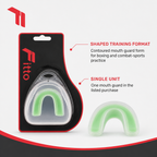 120 Pieces Boxing Mouth Guard with Storage Case, Single Unit for Combat Sports Training