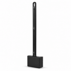 96 Pieces Black Aluminum Meat Tenderizer, 25 x 4.5 cm, 1 Piece